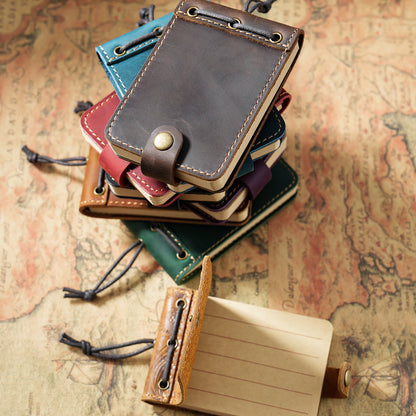 Handmade Mini Leather Bound Journal