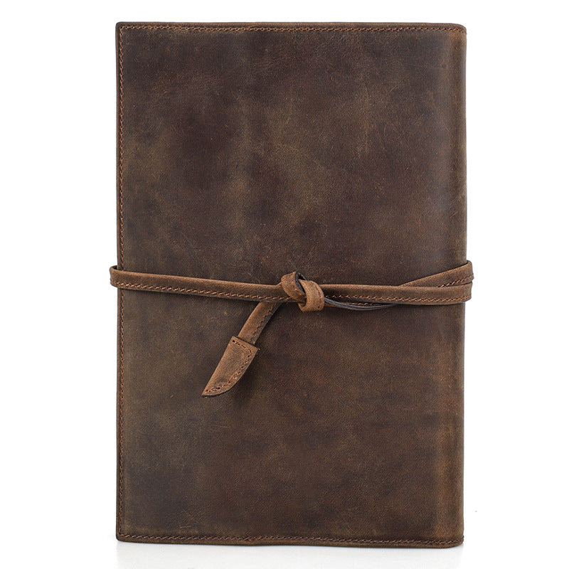 Handmade Trifold A5 Leather Journal Cover