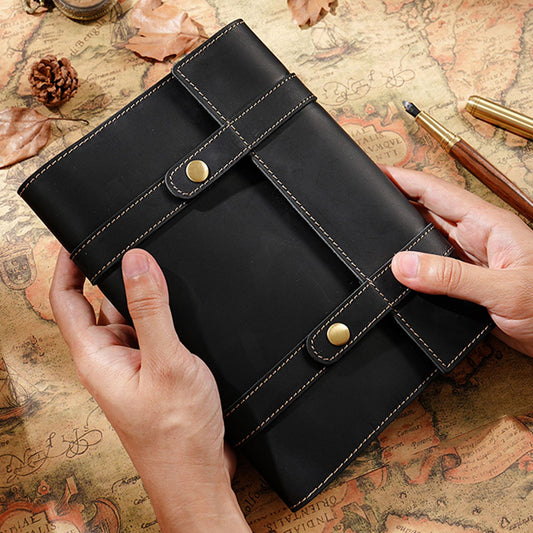 Handmade A5 Passenger Leather Journal Cover