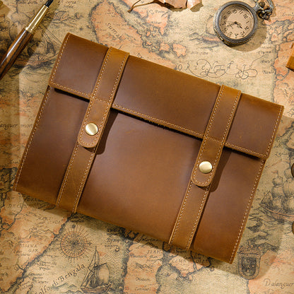 Handmade A5 Passenger Leather Journal Cover