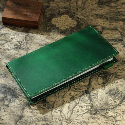 Handmade Weeks Leather Journal Cover