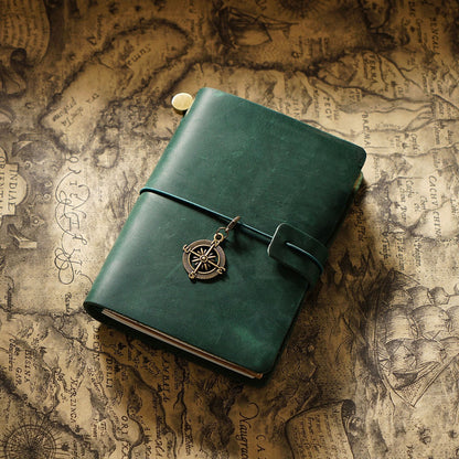 Handmade Passport Size Refillable Leather Journal