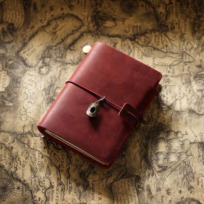 Handmade Passport Size Refillable Leather Journal