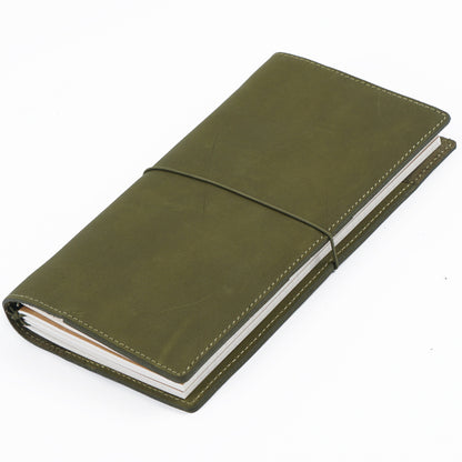 Handmade Upgraded Regular Size Refillable Leather Journal