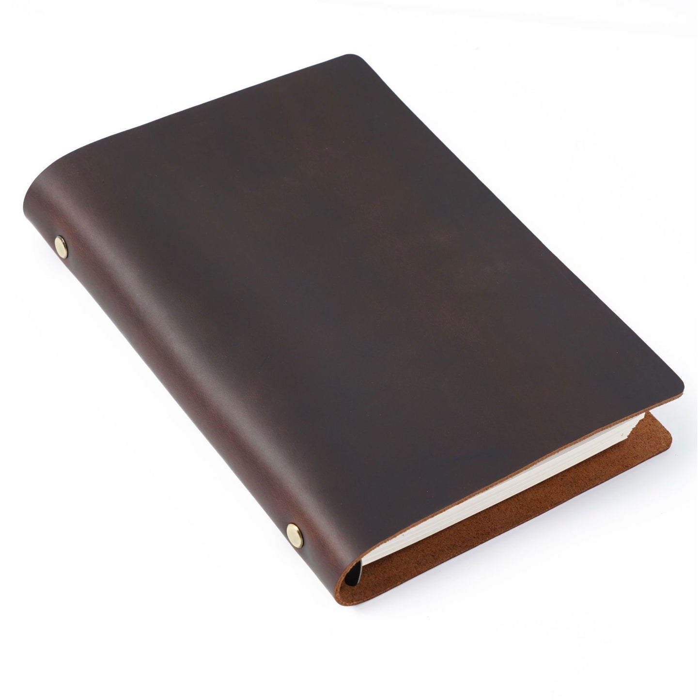 Handmade 6 Ring Binder A5 Leather Journal