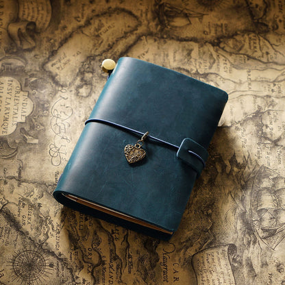 Handmade Passport Size Refillable Leather Journal