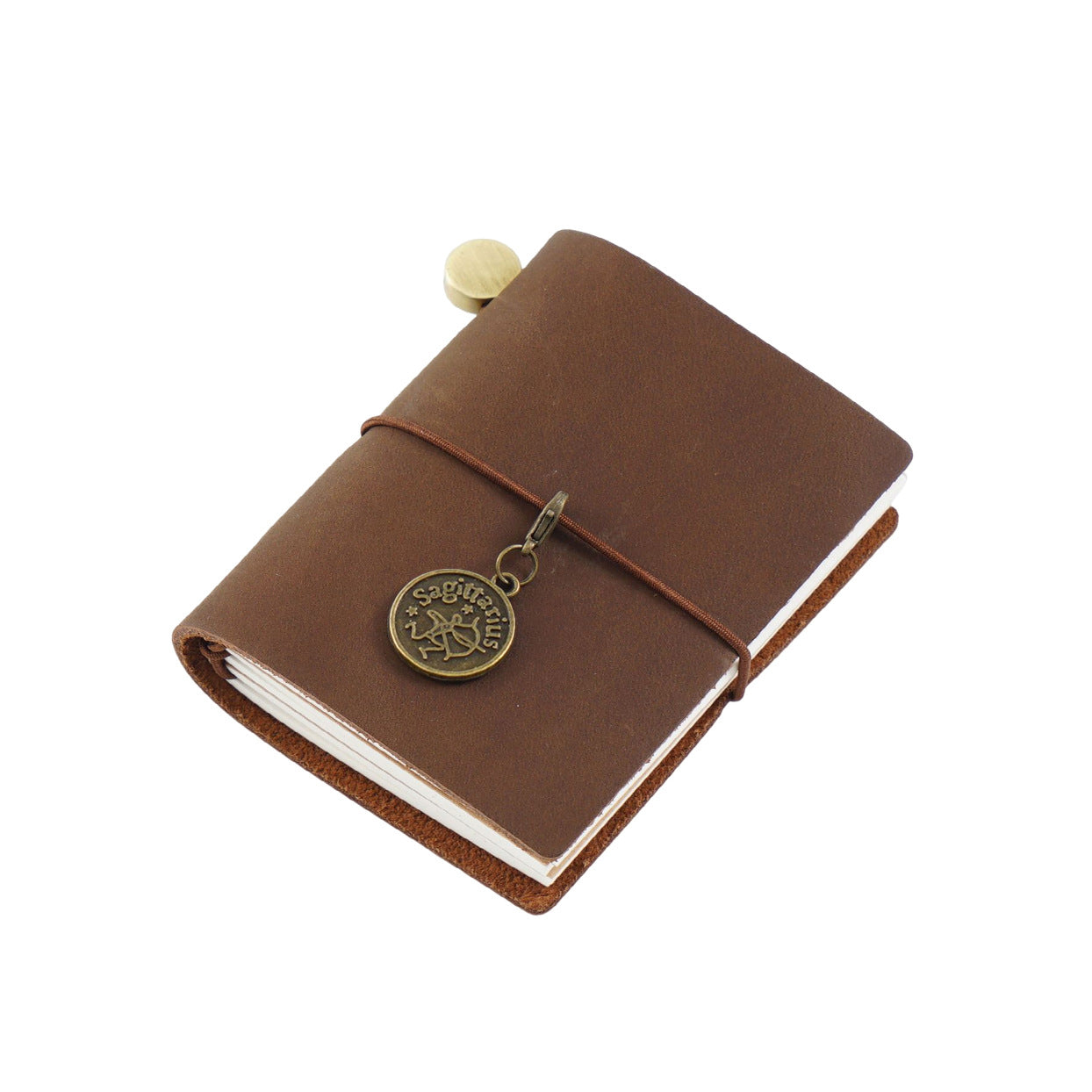 Handmade Mini Waxy Leather Refillable Journal