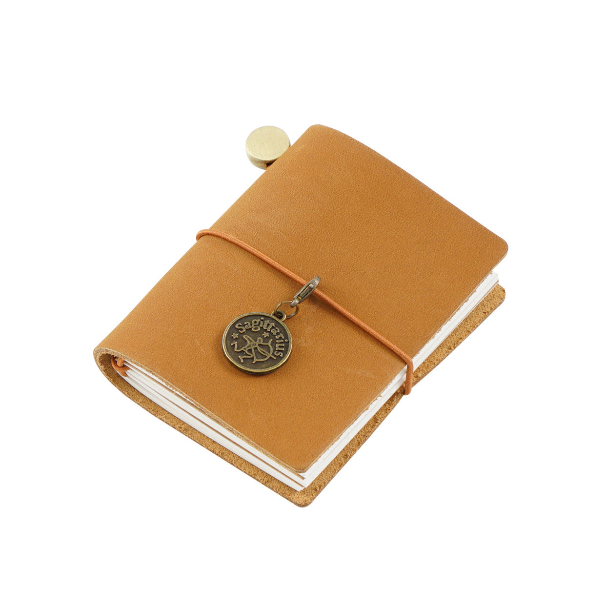 Handmade Mini Waxy Leather Refillable Journal