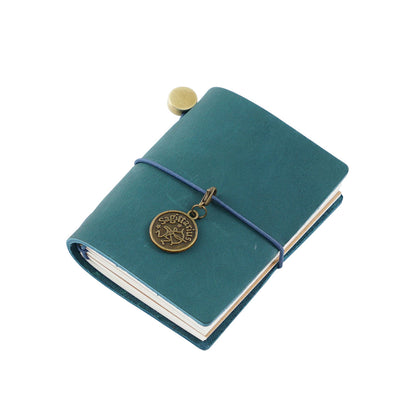 Handmade Mini Waxy Leather Refillable Journal