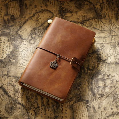 Handmade Pocket Size Refillable Leather Journal