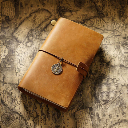 Handmade Pocket Size Refillable Leather Journal