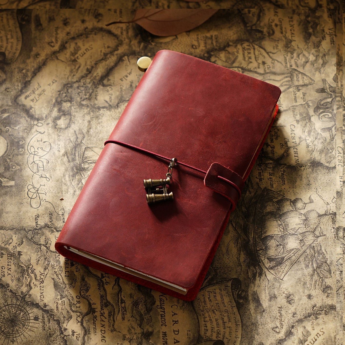 Handmade Pocket Size Refillable Leather Journal