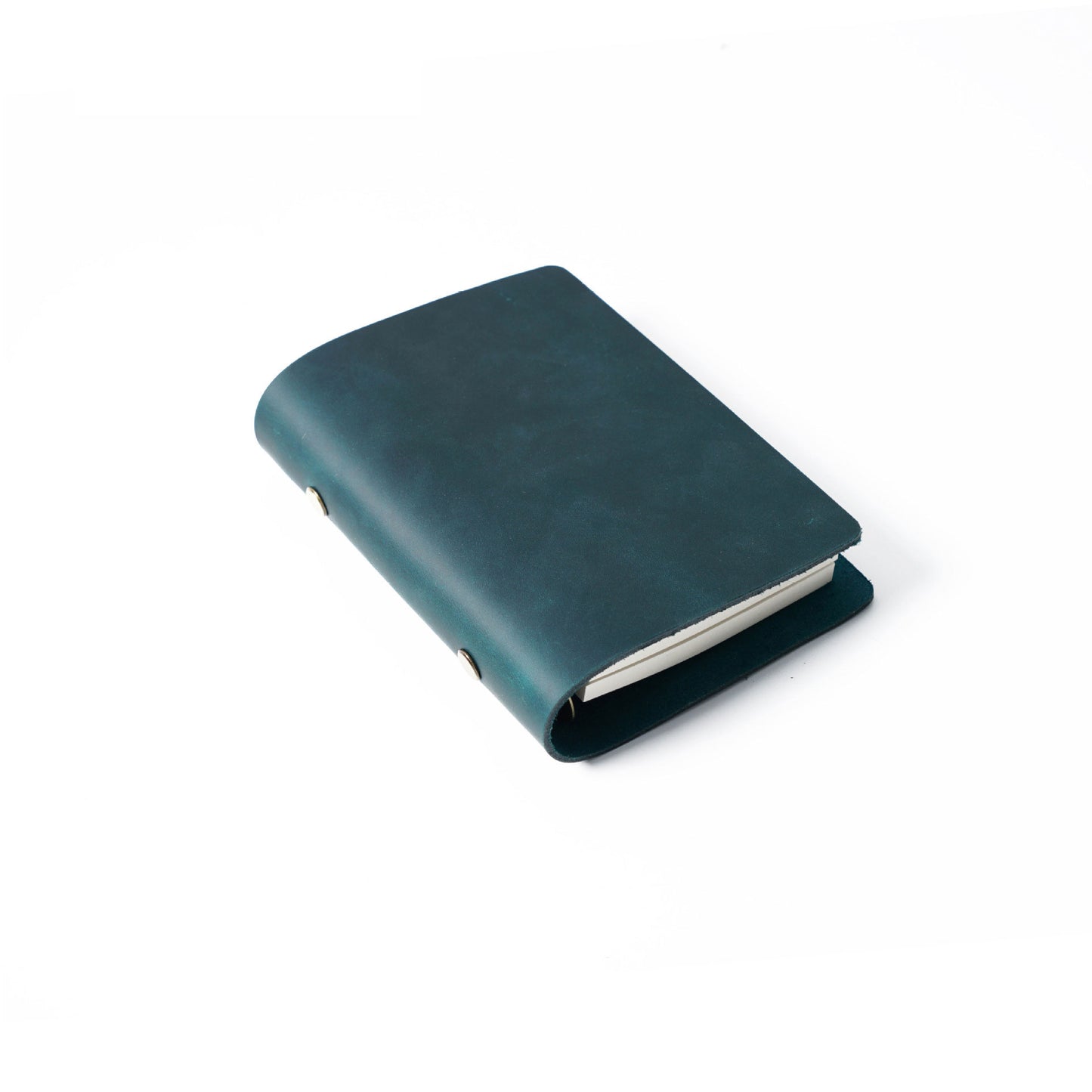 Handmade 6 Ring Binder A7 Leather Journal