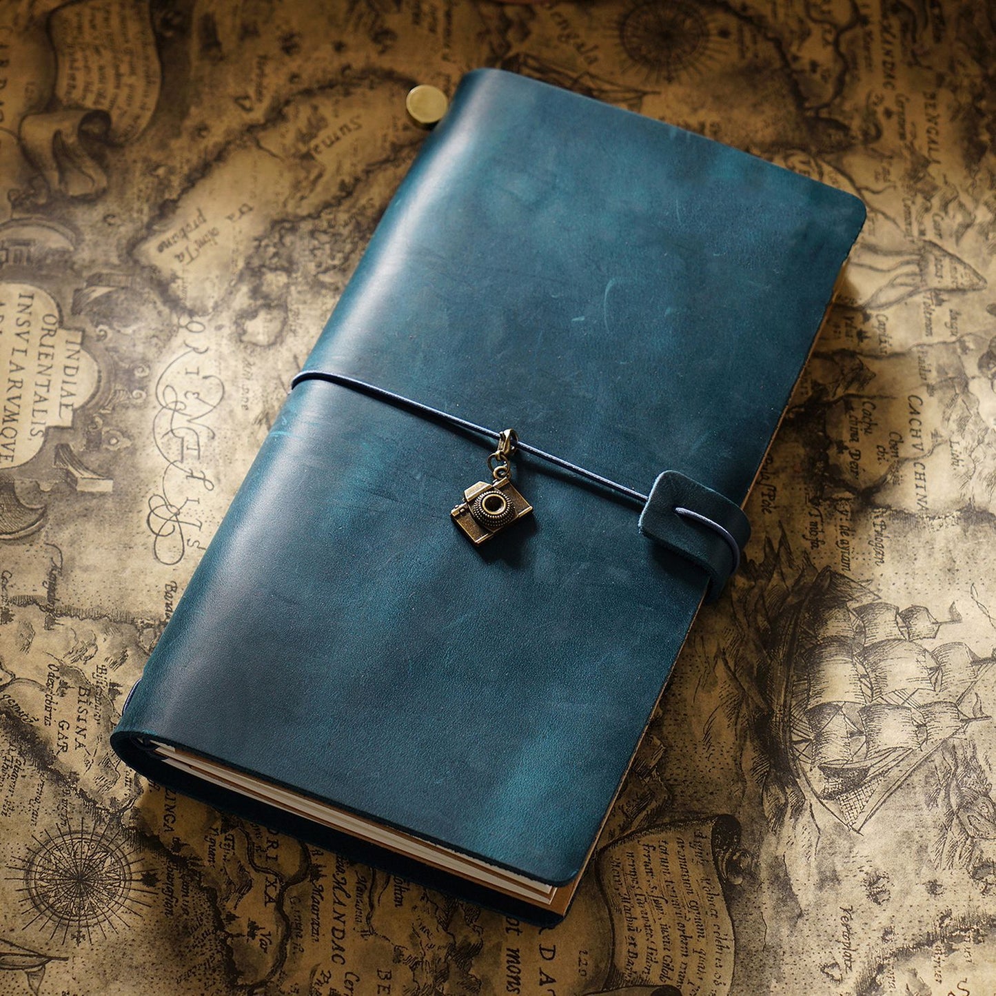 Handmade Regular Size Refillable Leather Journal