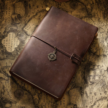 Handmade A5 Refillable Leather Journal