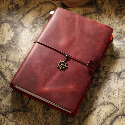 Handmade A5 Refillable Leather Journal