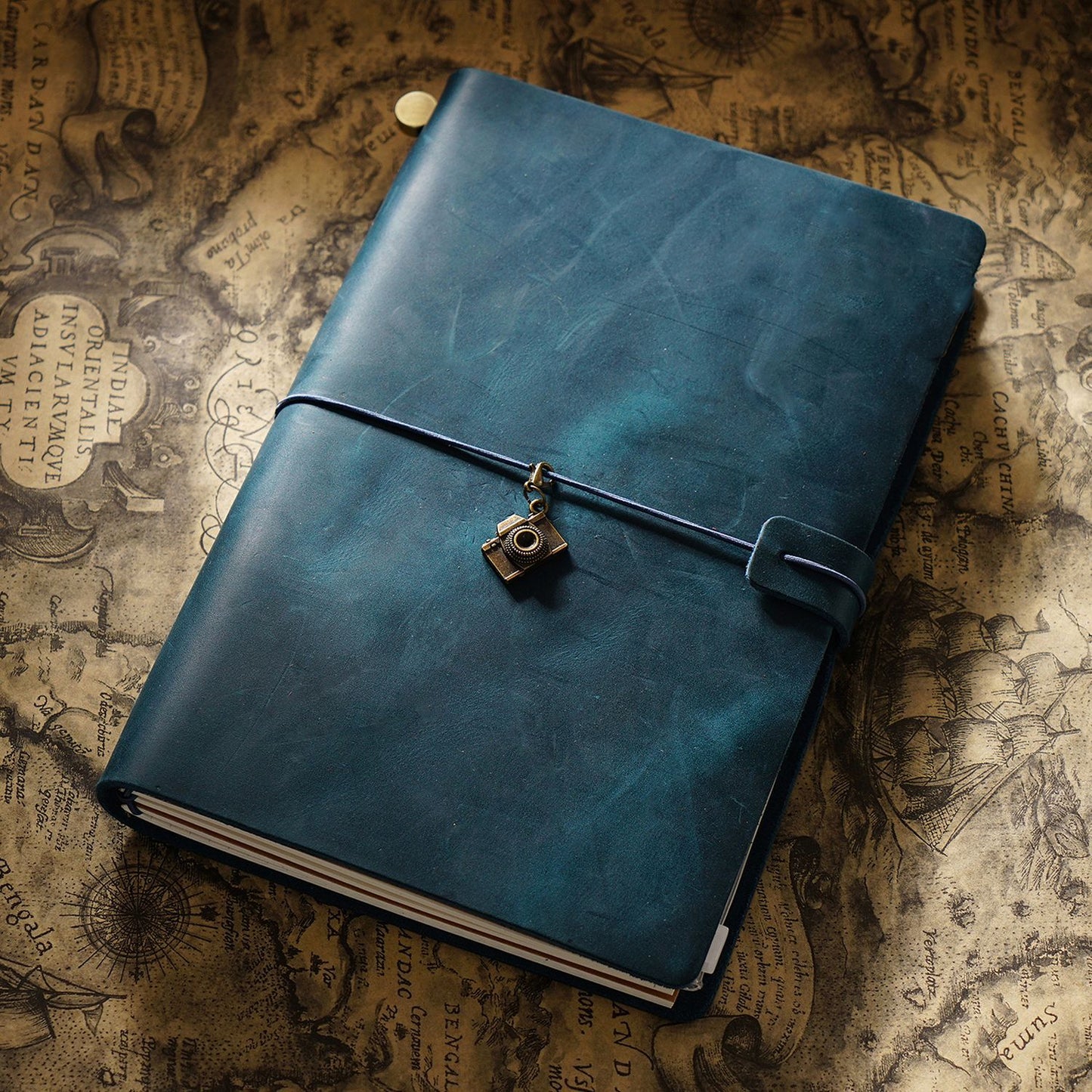 Handmade A5 Refillable Leather Journal